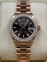 Rolex  Lady-Datejust 28mm 279135RBR Chocolate Dial Jubilee Bracelet - Image 3
