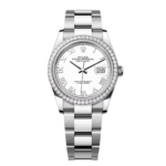 Rolex  Datejust 36mm 126284RBR White Dial