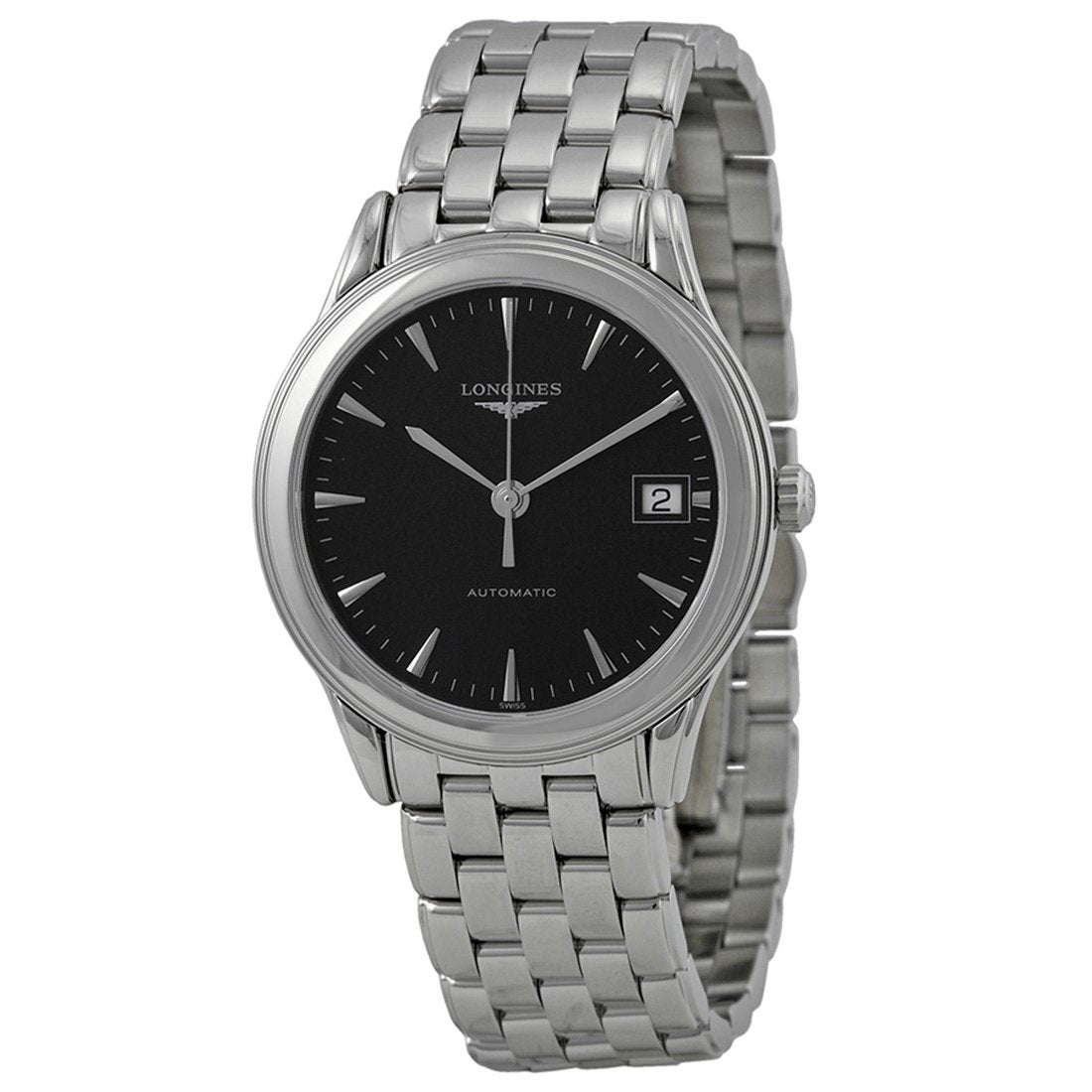 6CCEDE92-D85D-3363-8846-12261AC51037 Longines Men's L47744526 Flagship Automatic Stainless Steel Watch - Image 1