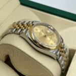 Rolex  Datejust 36mm 126203 Champagne Set with Diamonds Dial Domed Bezel Oyster Bracelet - Image 12
