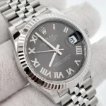 Rolex Datejust m278274-0021/0022 Dark Grey Roman 31mm Dial Oyster Watch - Image 4