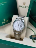 Rolex  Datejust 36mm 126200 Oyster Perpetual Silver Dial Jubilee Stainless Steel - Image 9