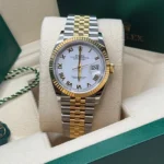 Rolex  Datejust 36mm 126233 White Dial Oyster Bracelet Watch - Image 13