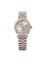 Rolex Datejust m278381-0015/0016 Silver Diamond Dial Diamond-Set Bezel 31mm