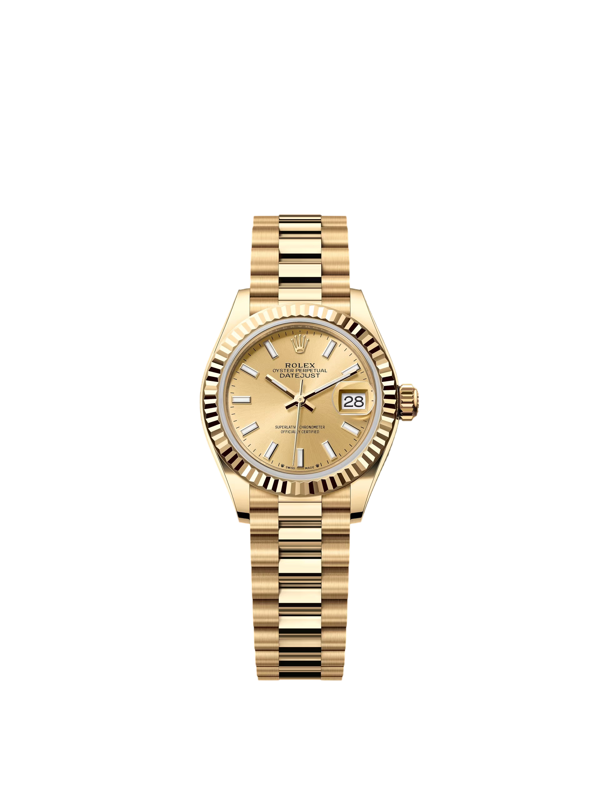 7A01DA2C-7B03-EE52-0159-DE2870BFA29C Rolex Lady-Datejust 28mm 279178 Champagne Dial - Image 1