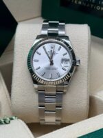 Rolex Datejust m278274-0011/0012 Silver Dial 31mm Fluted Bezel Oyster Bracelet - Image 7