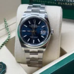 Rolex  Datejust 36mm 126200 Stainless Steel Blue Dial Oyster Watch - Image 9