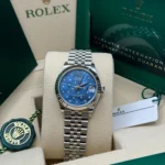 Rolex Datejust m278274-0035/0036 Azzurro Blue Dial Oyster Watch - Image 13