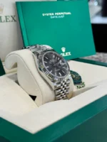 Rolex  Datejust 41mm 126334 Dark Rhodium Index Jubilee Stainless Steel - Image 4