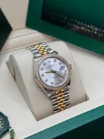 Rolex Datejust m278383RBR-0019/0020 31mm Silver Dial Oyster Bracelet - Image 4