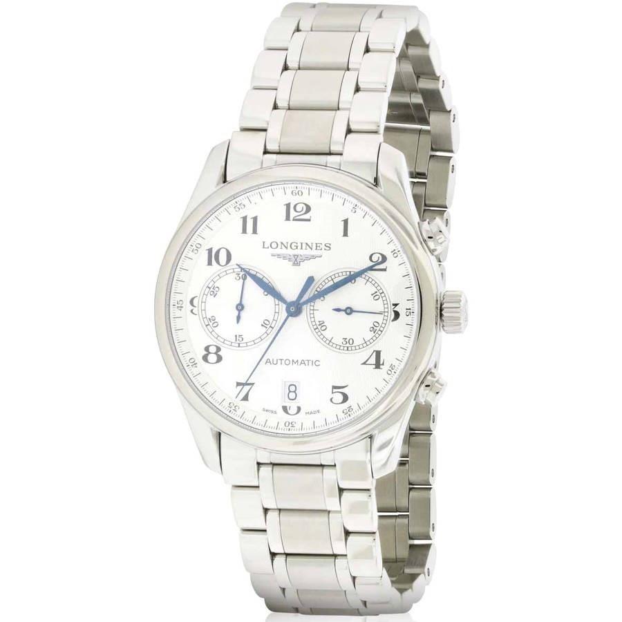 8C257CF8-D883-33A8-B546-C260CB93446D Longines Men's L26294786 Master Collection Chronograph Automatic Stainless Steel Watch - Image 1