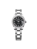 Rolex Datejust m278384RBR Bright Black 31mm Dial Oyster Watch