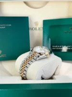 Rolex Datejust m278273-0001/0002 31mm White Dial Stainless Steel and Yellow Gold Oyster Watch - Image 4