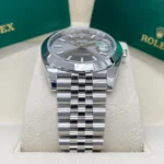 Rolex Datejust 41mm 126300 Slate Index Jubilee Stainless Steel Watch - Image 7