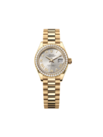 Rolex Lady-Datejust 279138RBR  Silver 28mm Dial President Bracelet Watch