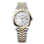 Rolex  Datejust 126203 Mother-of-Pearl Diamond Dial 36mm Domed Bezel
