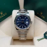 Rolex  Datejust 36mm 126234 Blue Fluted Motif Dial Jubilee Bracelet - Image 10