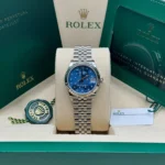 Rolex Datejust m278274-0035/0036 Azzurro Blue Dial Oyster Watch - Image 8