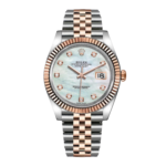 Rolex Datejust 41mm 126331 MOP Diamond Jubilee Steel and Rose Gold Watch