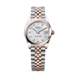 Rolex Datejust m278241-0025/0026 White Mother-of-Pearl 31mm Dial Oyster Bracelet Watch