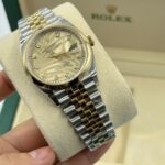Rolex  Datejust 36mm 126203 Golden Palm Dial Domed Bezel Oyster Bracelet - Image 6