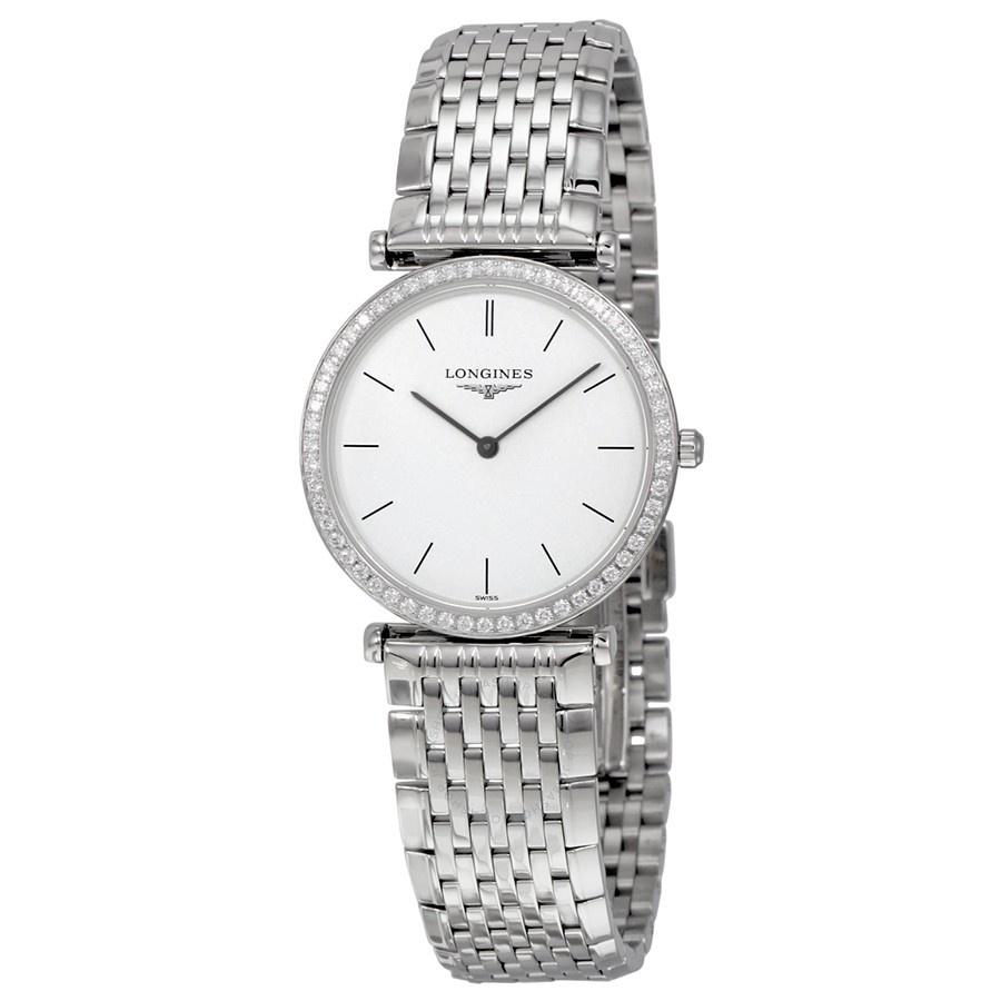 A441CE86-2435-827A-0830-66A0FA372AA8 Longines Women's L45130126 La Grande Classique Diamond Stainless Steel Watch - Image 1