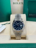 Rolex  Datejust 36mm 126234 Blue Fluted Motif Dial Jubilee Bracelet - Image 3