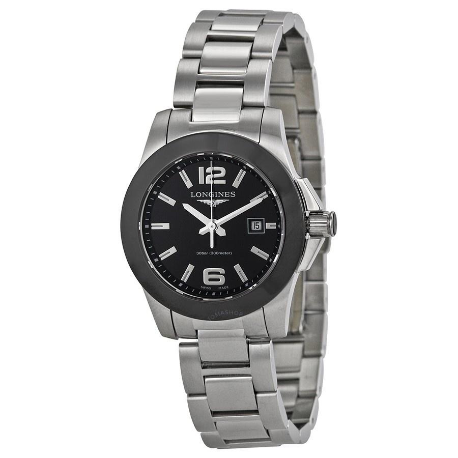A6526791-6E1D-AE00-8E25-2A2E24E58687 Longines Women's L32574566 Conquest Stainless Steel Watch - Image 1