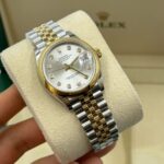 Rolex Datejust m278243-0019/0020 31mm Silver Dial Yellow Rolesor Oyster Watch - Image 12