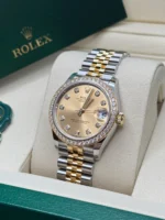 Rolex Datejust m278383-0025/0026 31mm Champagne Dial Oyster Bracelet - Image 5