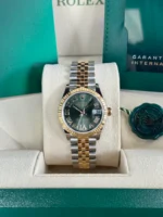 Rolex Datejust m278273-0015/0016 31mm Olive Green Dial Stainless Steel and Yellow Gold Oyster Watch - Image 8