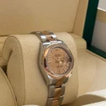 Rolex Lady-Datejust 28mm  279161 Rose Stick Dial, Two Tone Stainless Steel & 18K Rose Gold Oyster Bracelet Women's Watch - Image 4