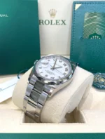 Rolex  Datejust 36mm 126200 Stainless Steel White Roman Dial Oyster - Image 8