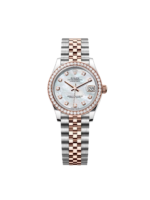 Rolex Datejust m278381-0025/0026 Mother-of-Pearl Diamond 31mm Dial Diamond-Set Bezel and Oyster Bracelet Watch - Image 2