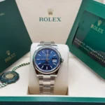 Rolex  Datejust 36mm 126200 Stainless Steel Blue Dial Oyster Watch - Image 3