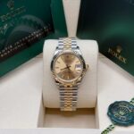 Rolex Datejust m278273-0013/0014 31mm Champagne Dial Stainless Steel and Yellow Gold Oyster Watch - Image 11