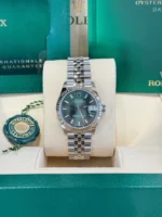 Rolex Datejust m278274-0017/0018 Green Dial 31mm Oyster Watch - Image 3