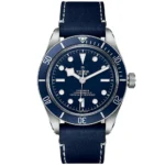 TUDOR Black Bay 58 39mm Navy Blue Dial & Bezel Automatic Leather Strap Watch M79030B-0002