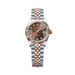 Rolex Lady-Datejust 28mm 279171 Chocolate Diamond Set Oyster Stainless Steel and Rose Gold