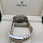 Rolex Datejust 41mm 126303 Black Index Jubilee 41mm Steel and Yellow Gold Mens Watch - Image 9