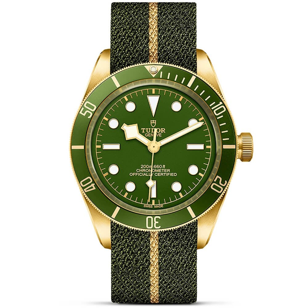 B70A9876-702E-33AB-6F16-A00A99DE1C24 TUDOR Black Bay 58 18K 39mm Green Dial Automatic Watch M79018V-0001 - Image 1