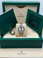 Rolex Datejust m278274-0011/0012 Silver Dial 31mm Fluted Bezel Oyster Bracelet - Image 8
