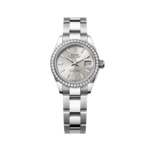Rolex Lady-Datejust 28mm 279384RBR Silver Dial Oyster Bracelet
