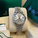 Rolex Datejust m278274-0011/0012 Silver Dial 31mm Fluted Bezel Oyster Bracelet - Image 10