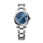 Rolex Datejust m278240-0017/0018 31mm Blue Roman Domed Bezel Oyster Oystersteel