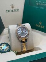 Rolex Lady-Datejust 28mm 279383RBR Mother-of-Pearl Dial Yellow Rolesor Oyster Bracelet - Image 4