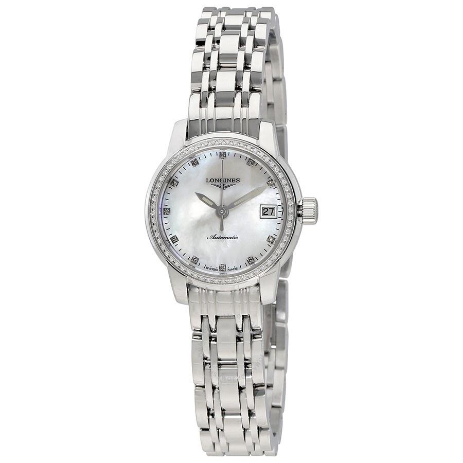C45AF23E-4604-9836-5F1C-9B142DE79D61 Longines Men's L22630876 Saint-Imier Diamond Stainless Steel Watch - Image 1