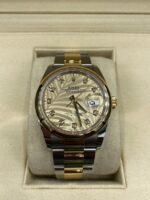 Rolex  Datejust 36mm 126203 Golden Palm Dial Domed Bezel Oyster Bracelet - Image 11