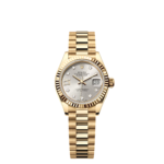 Rolex Lady-Datejust 28mm 279178 Silver Diamond Dial