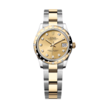 Rolex Datejust m278343 31mm Champagne Dial Yellow Rolesor Oyster Watch